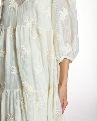 ALBA CONDE Vestido Crudo Romántico - Imagen 2