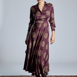 ALBA CONDE Vestido de Lunares - Imagen 1