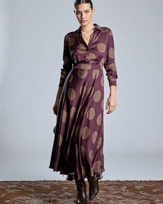 ALBA CONDE Vestido de Lunares - Imagen 1