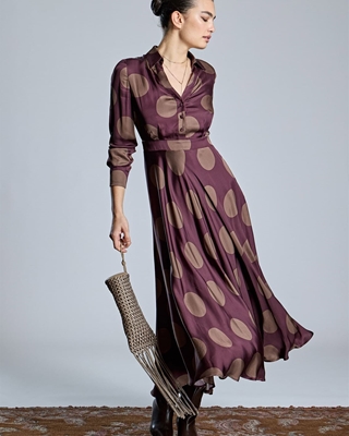 ALBA CONDE Vestido de Lunares - Imagen 2