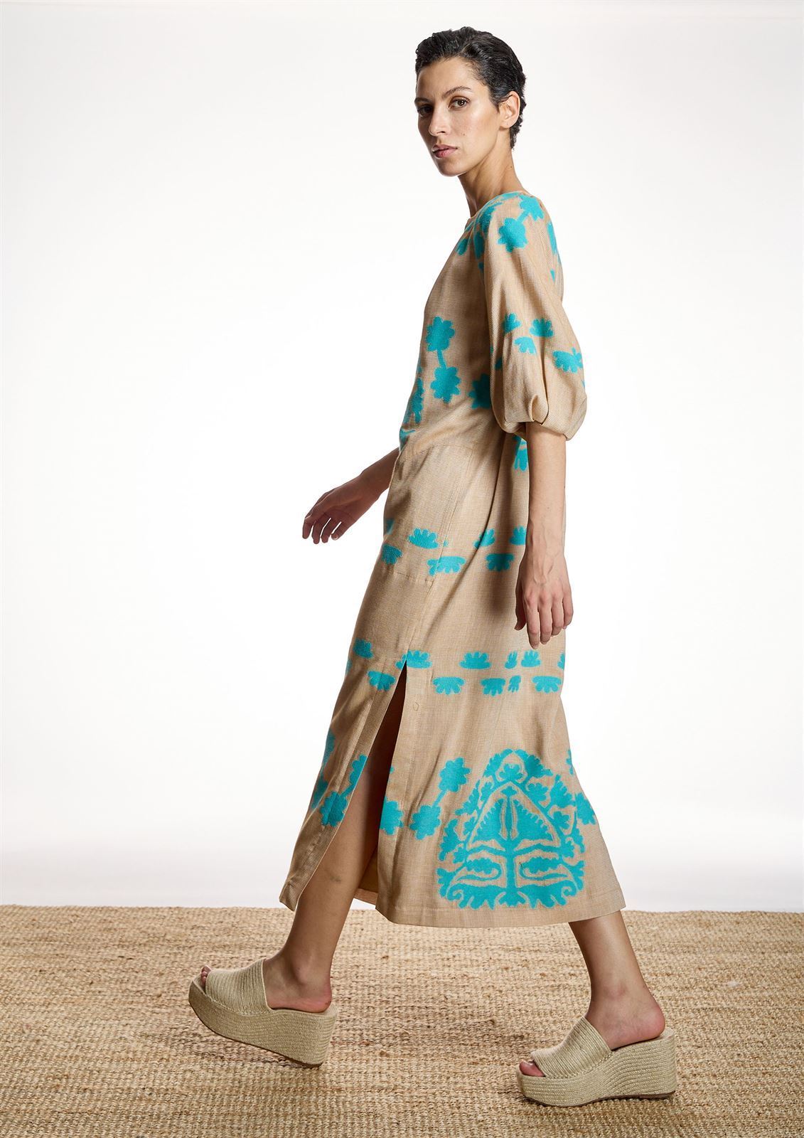 ALBA CONDE Vestido Dibujo Jacquard - Imagen 2