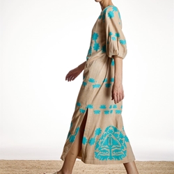 ALBA CONDE Vestido Dibujo Jacquard - Imagen 2