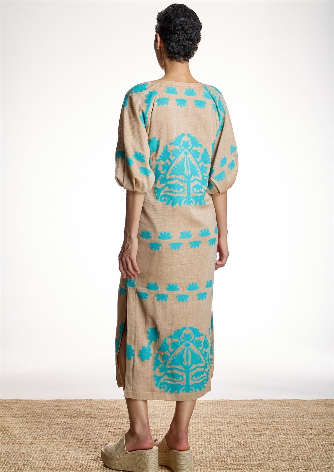 ALBA CONDE Vestido Dibujo Jacquard - Imagen 4