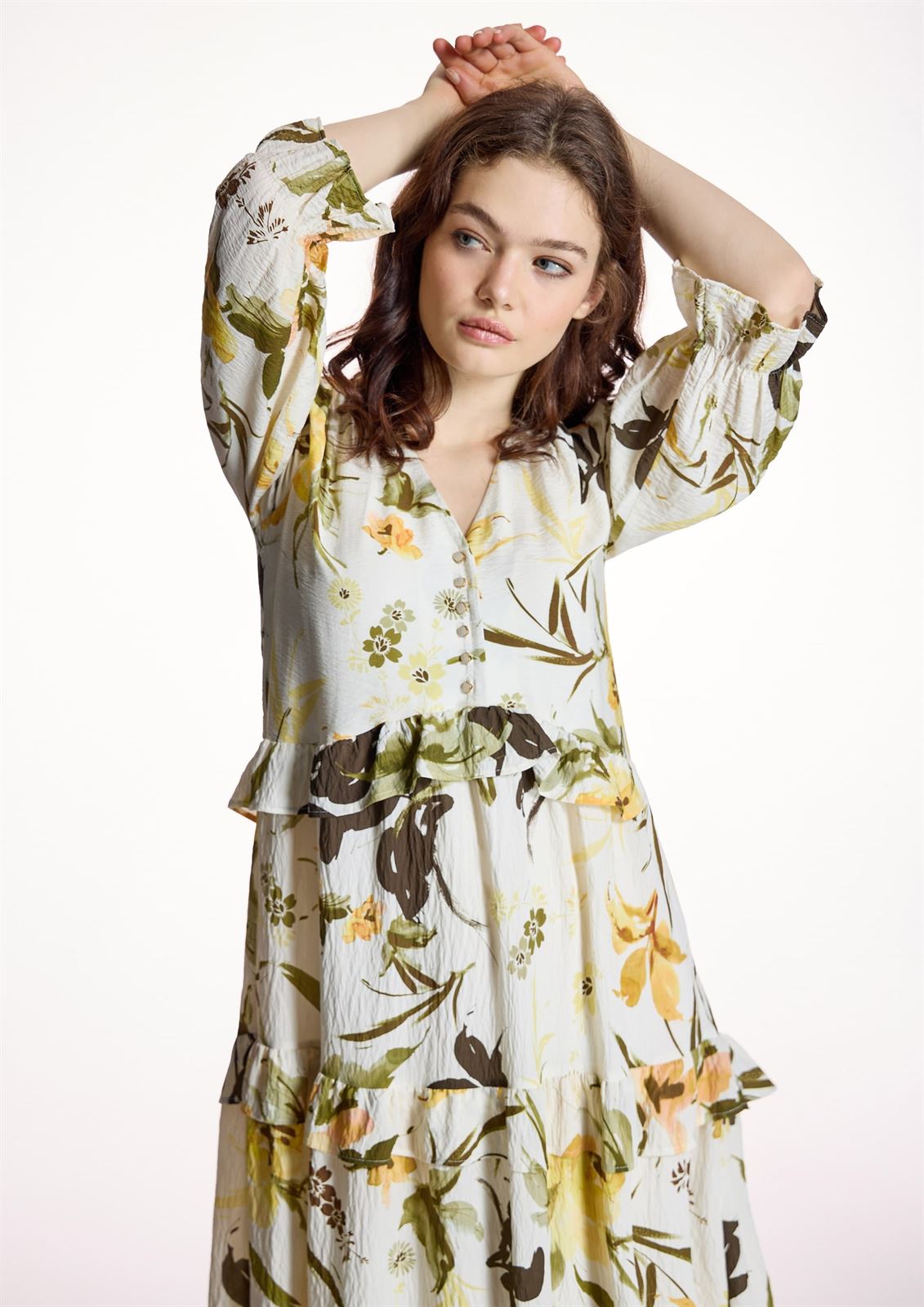 ALBA CONDE Vestido Estampado Floral - Imagen 3