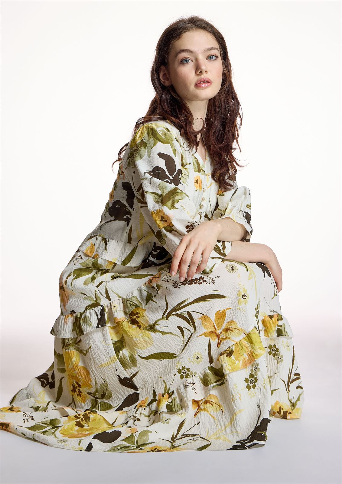 ALBA CONDE Vestido Estampado Floral - Imagen 4