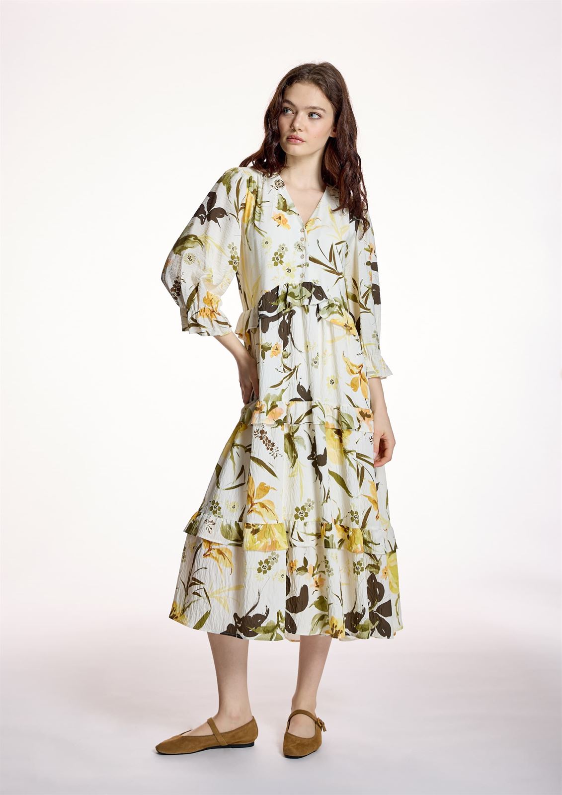 ALBA CONDE Vestido Estampado Floral - Imagen 5