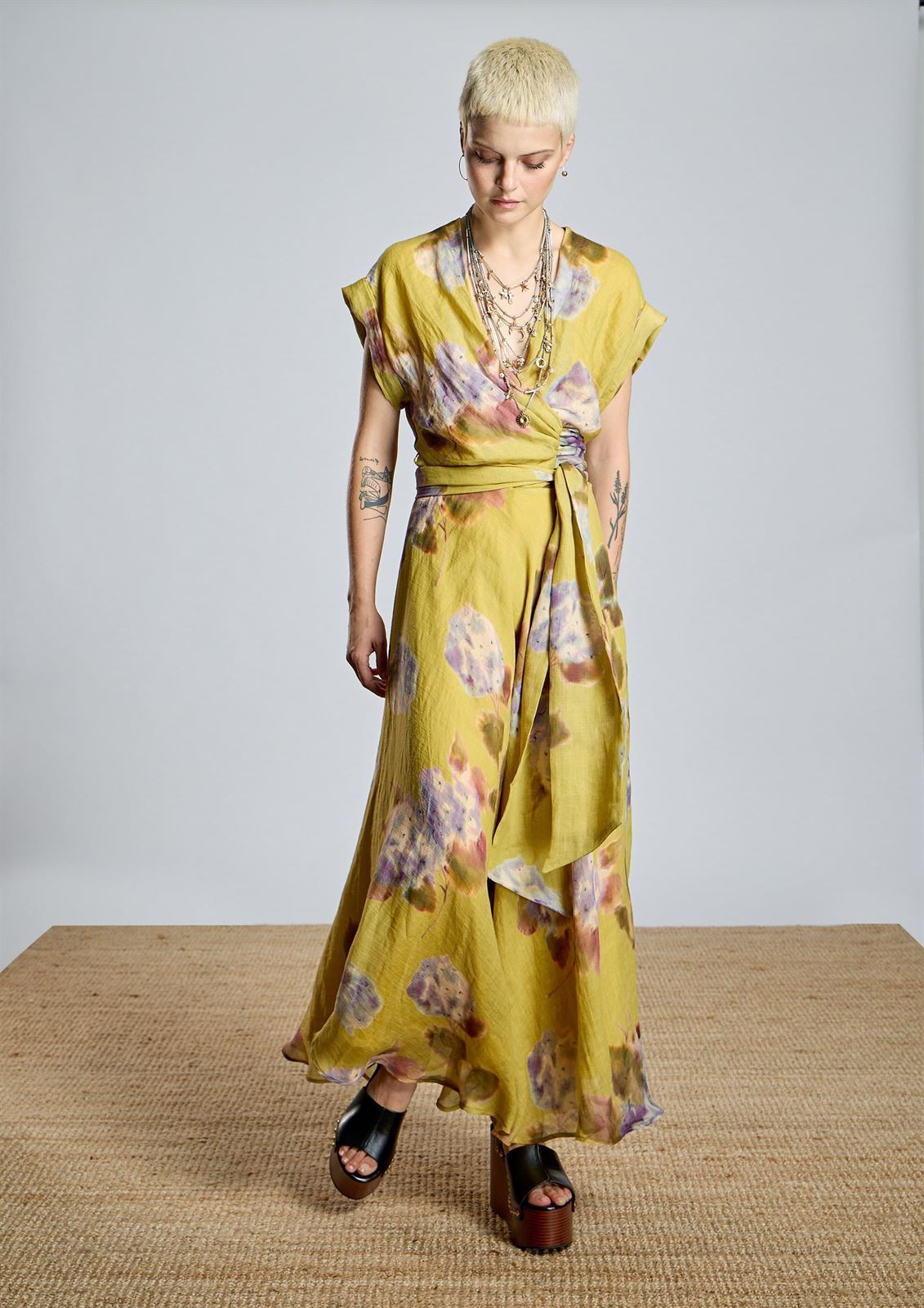 ALBA CONDE Vestido Estampado Floral - Imagen 2