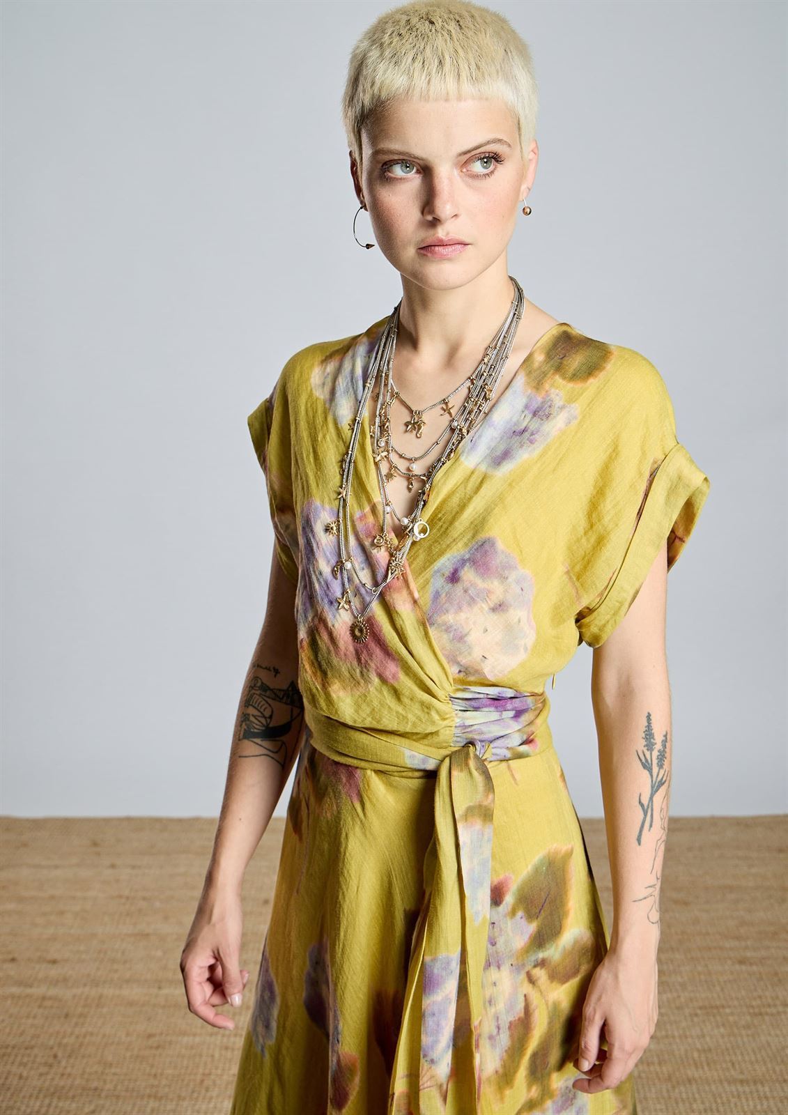 ALBA CONDE Vestido Estampado Floral - Imagen 3