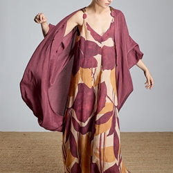 ALBA CONDE Vestido Largo Estampado - Imagen 1