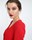 ALBA CONDE Vestido Rojo Botones - Imagen 2