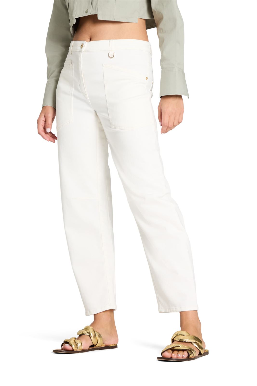 CAMBIO Pantalón OCEAN Blanco - Imagen 2