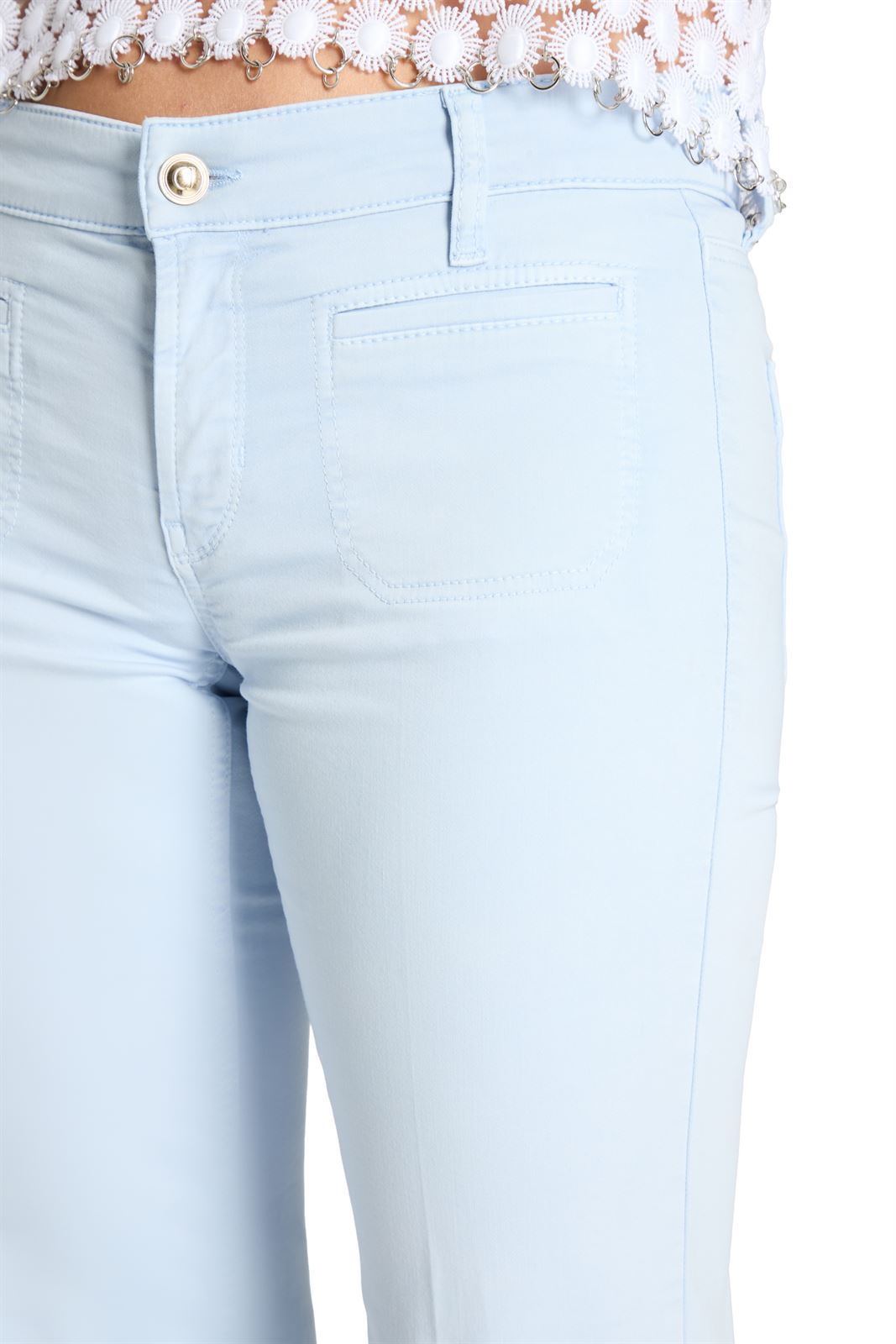 CAMBIO Pantalón TESS CROPPED Azul - Imagen 4