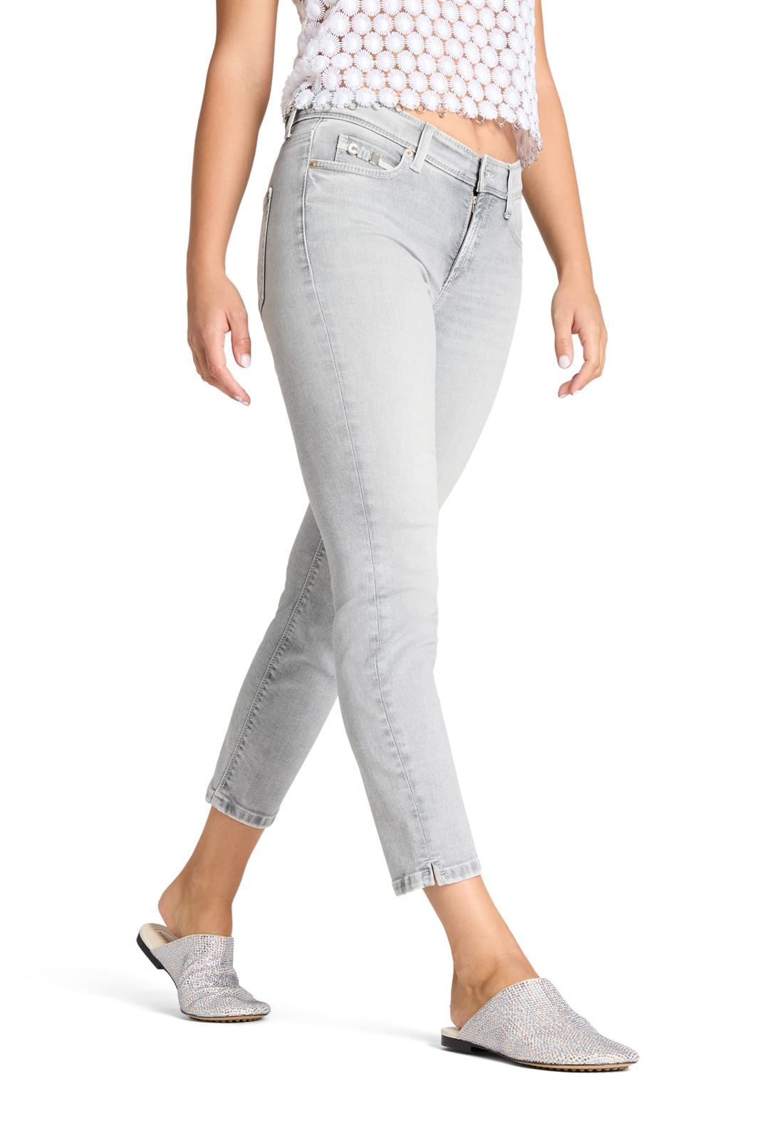 CAMBIO Vaquero PIPER SHORT Gris - Imagen 1