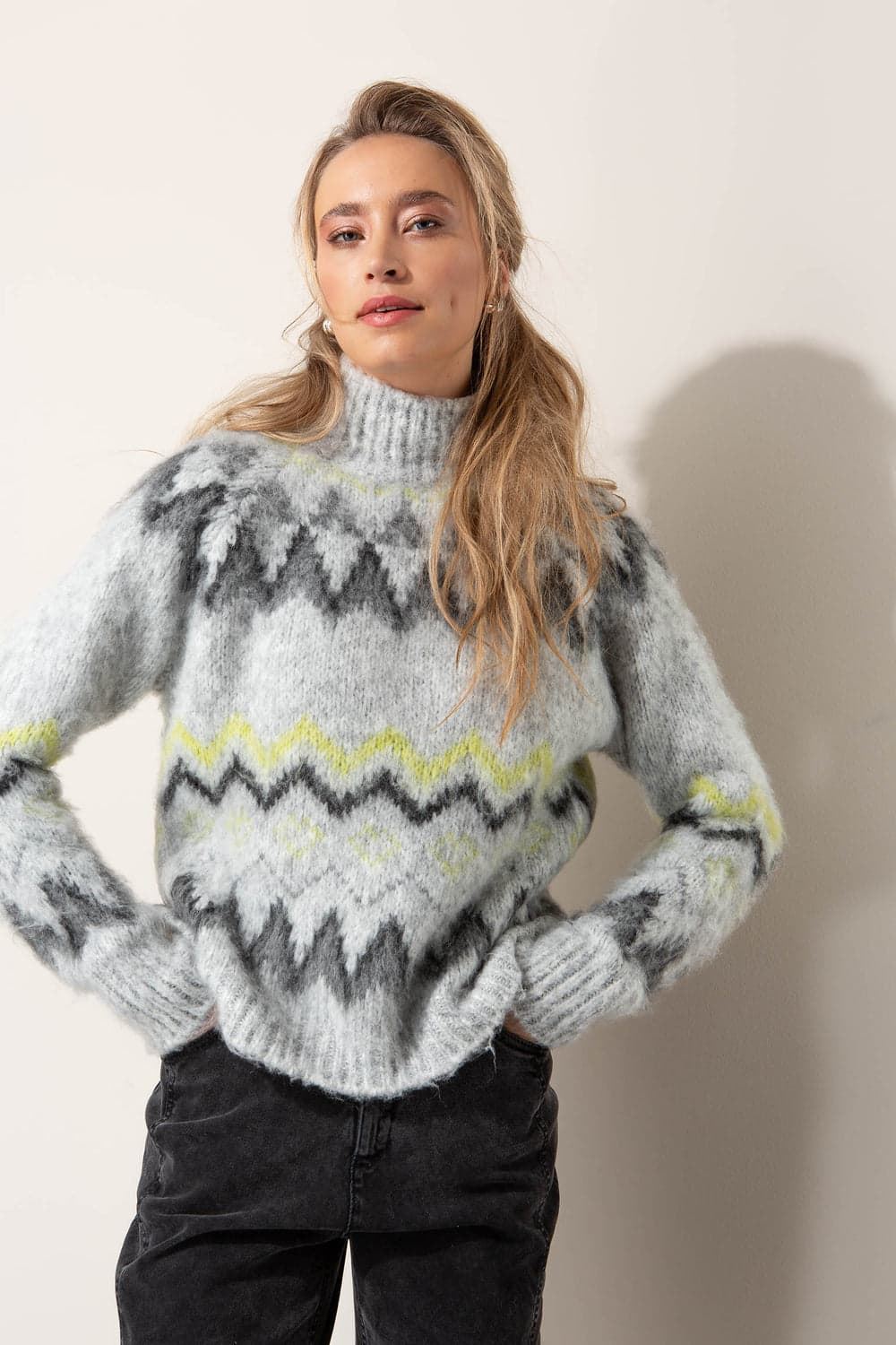 CATNOIR Sweater Estampado Noruego - Imagen 1