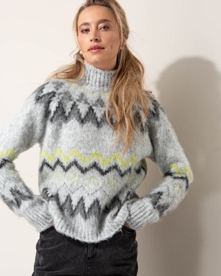 CATNOIR Sweater Estampado Noruego - Imagen 1