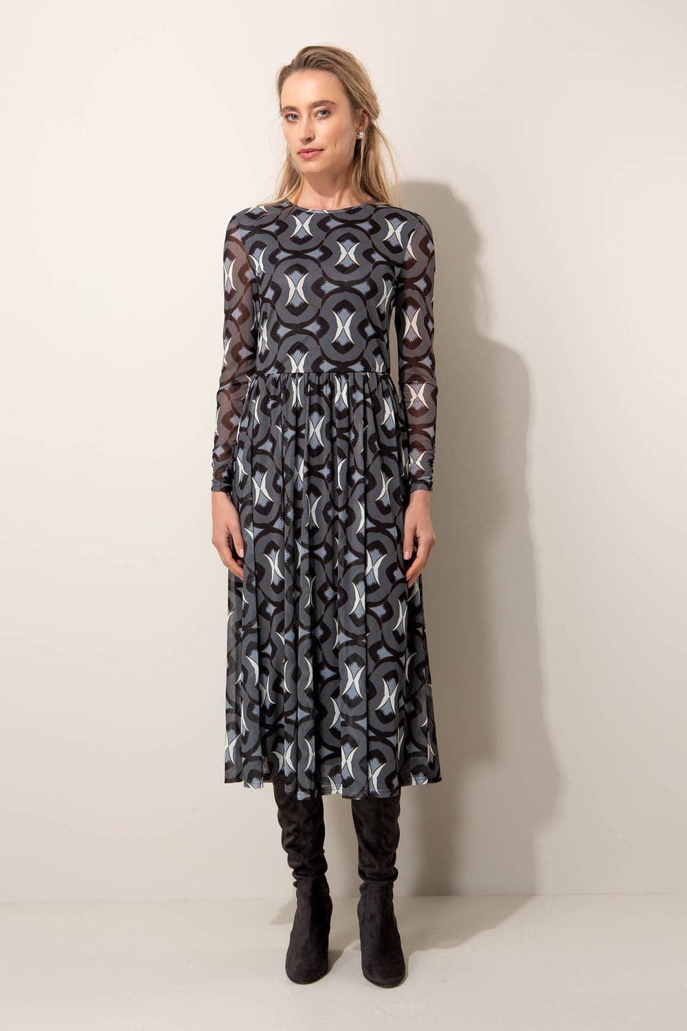 CATNOIR Vestido de Malla Estampado - Imagen 2
