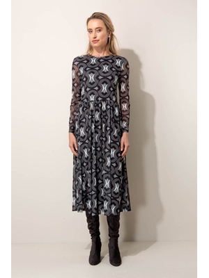 CATNOIR Vestido de Malla Estampado - Imagen 2