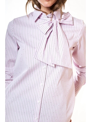CIVIT Blusa de Rayas con Strass - Imagen 1