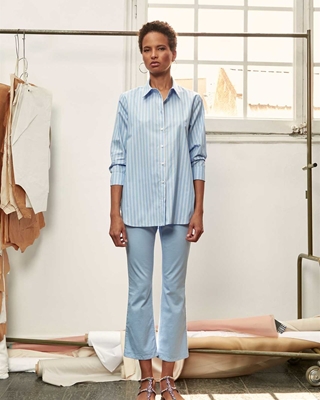 CIVIT Camisa Azul Rayas - Imagen 1