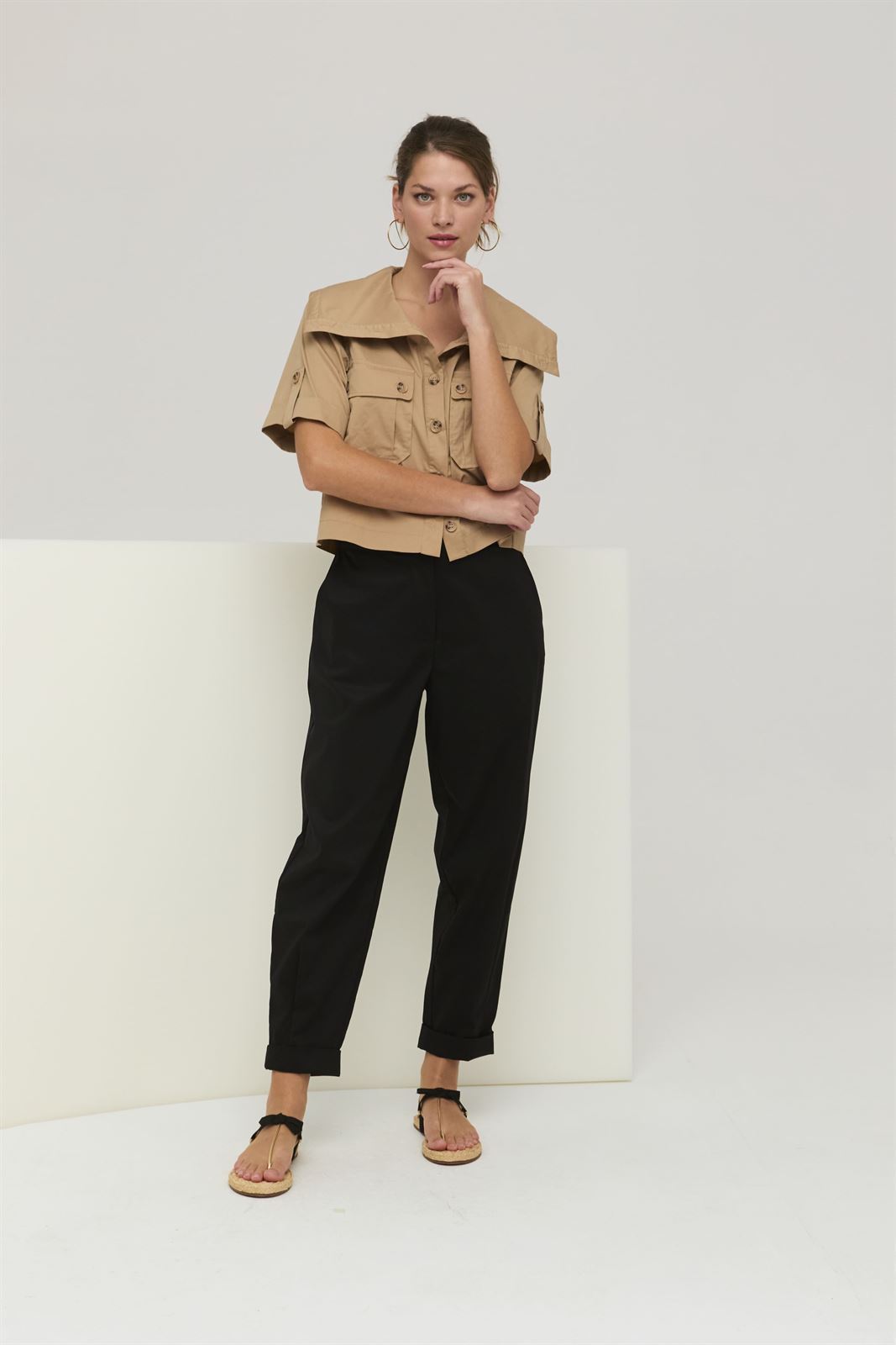 CIVIT Pantalón Camel - Imagen 2