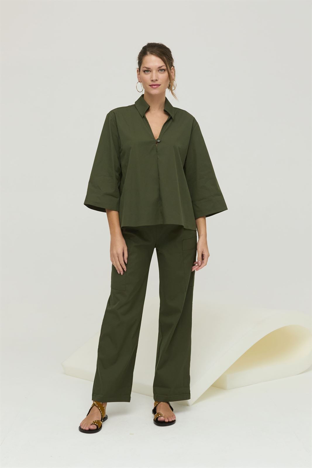 CIVIT Pantalón Cargo Kaki - Imagen 1