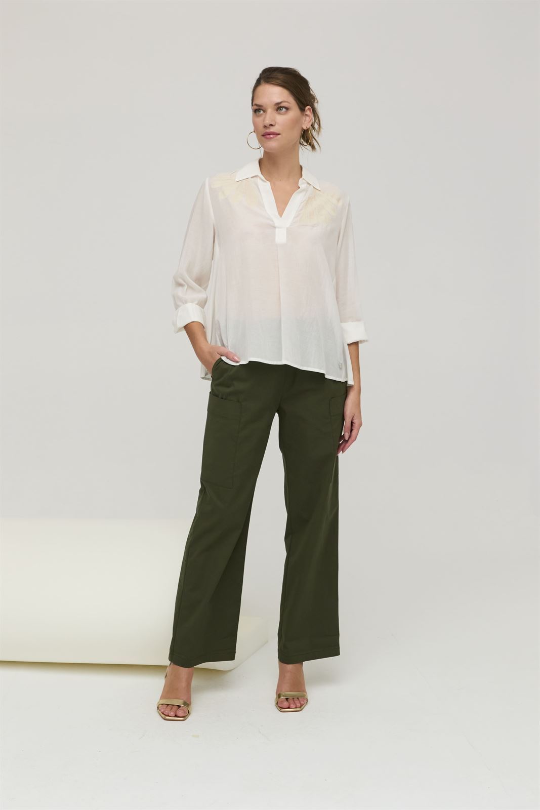 CIVIT Pantalón Cargo Kaki - Imagen 3