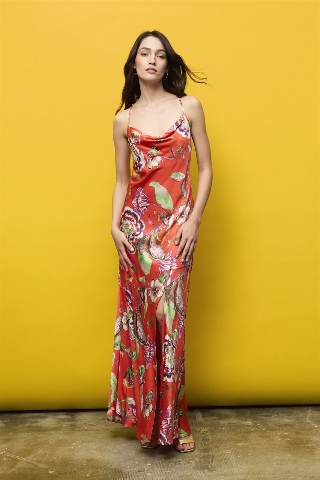 CIVIT Vestido Largo Estampado - Imagen 1