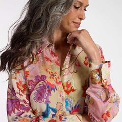 ELENA MIRÓ Camisa Estampada - Imagen 1