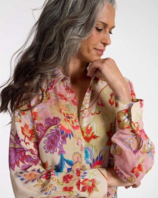 ELENA MIRÓ Camisa Estampada - Imagen 1