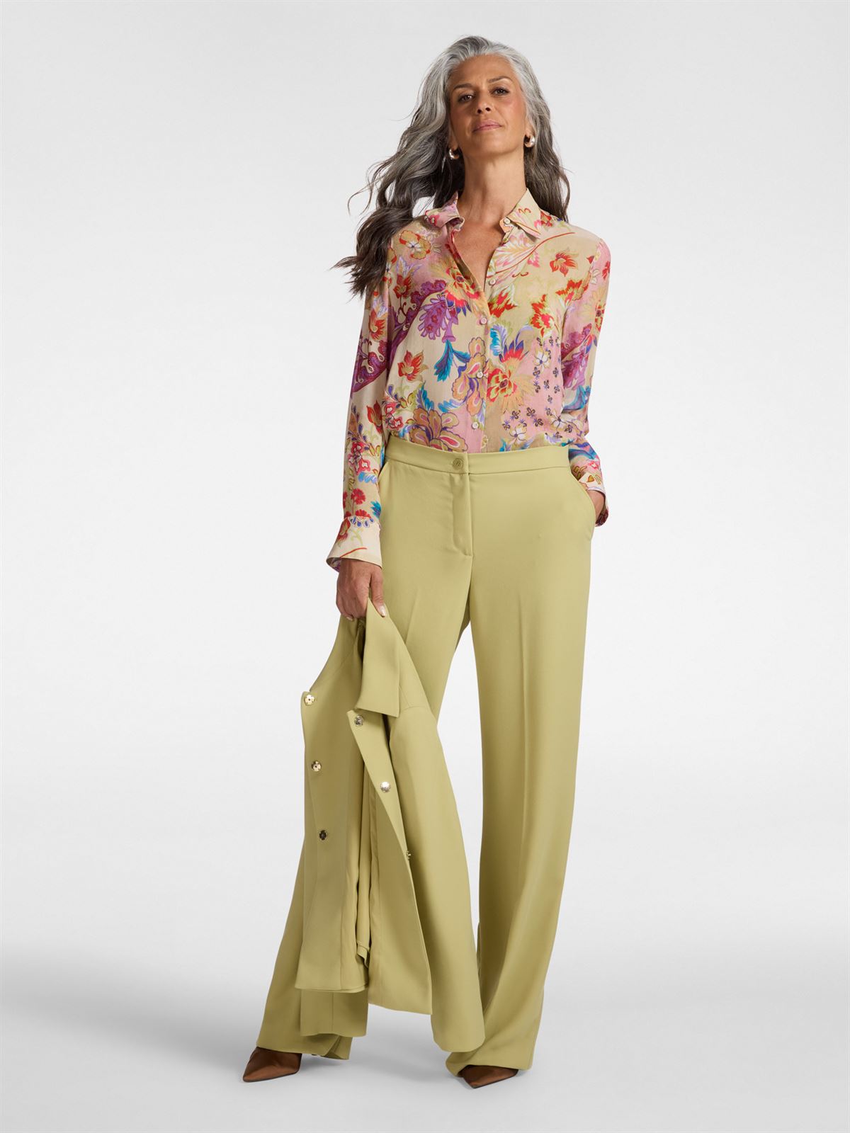 ELENA MIRÓ Camisa Estampada - Imagen 2