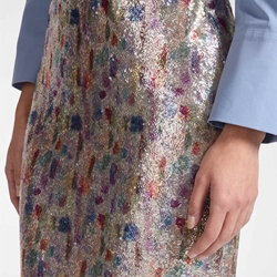 ELENA MIRÓ Falda de Tul con Lentejuelas - Imagen 1