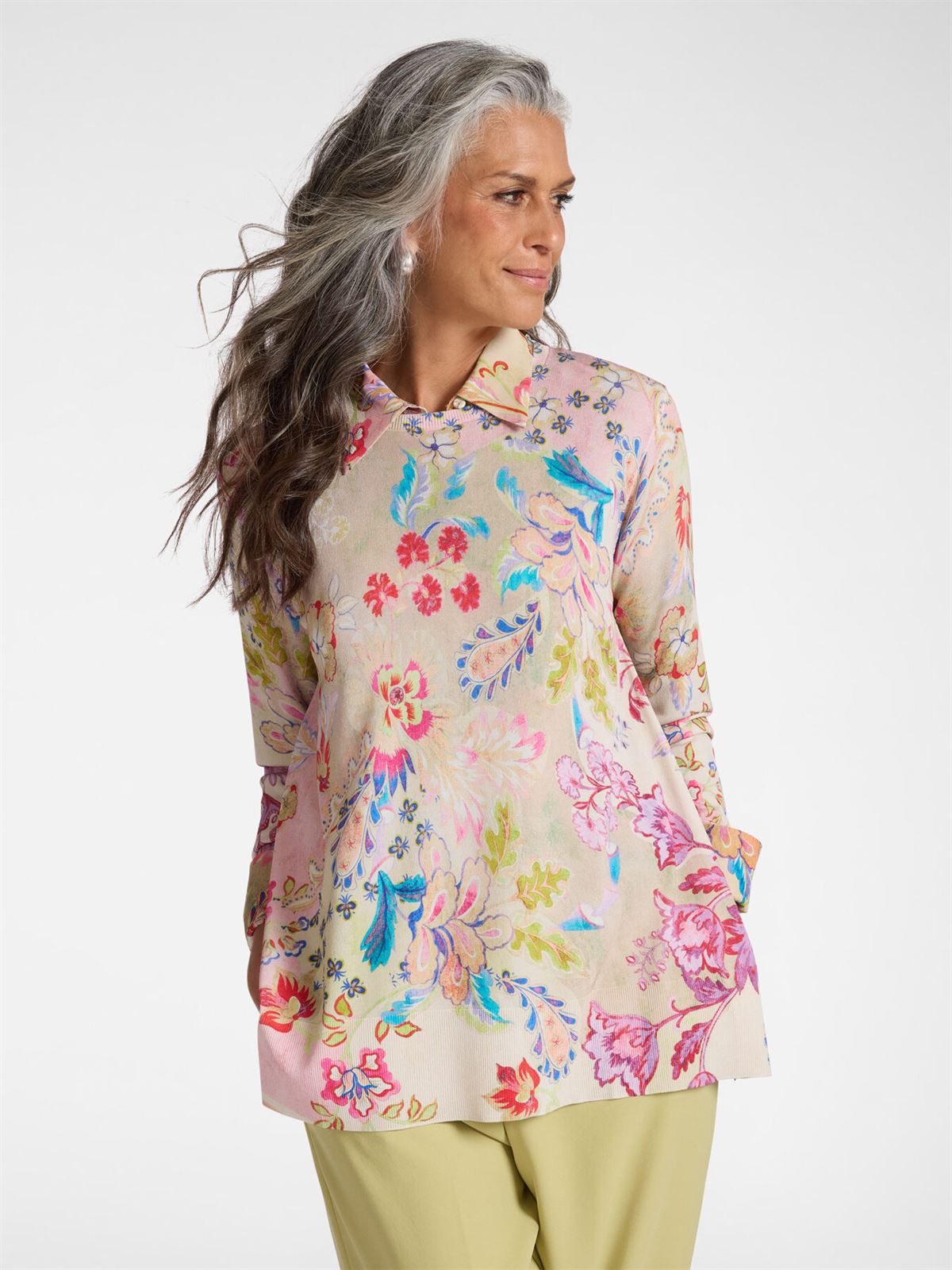 ELENA MIRÓ Jersey Estampado - Imagen 4