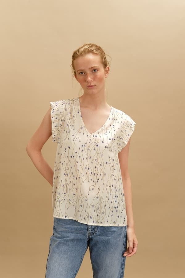 GUITARE Blusa CEREZA - Imagen 1