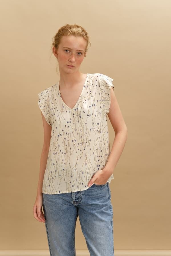 GUITARE Blusa CEREZA - Imagen 4