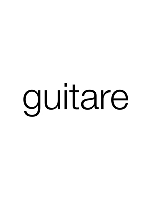 GUITARE