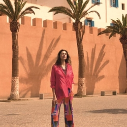 LEO & HUGO Pantalón Plisado - Imagen 1