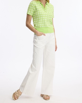 LEO & HUGO Polo Estampado Vichy - Imagen 1