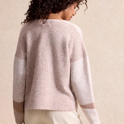 LEO & UGO Sweater Cuello Pico - Imagen 2