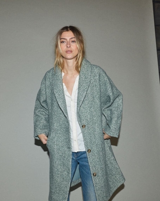 MOS MOSH Abrigo de Lana MMAdelaide - Imagen 2