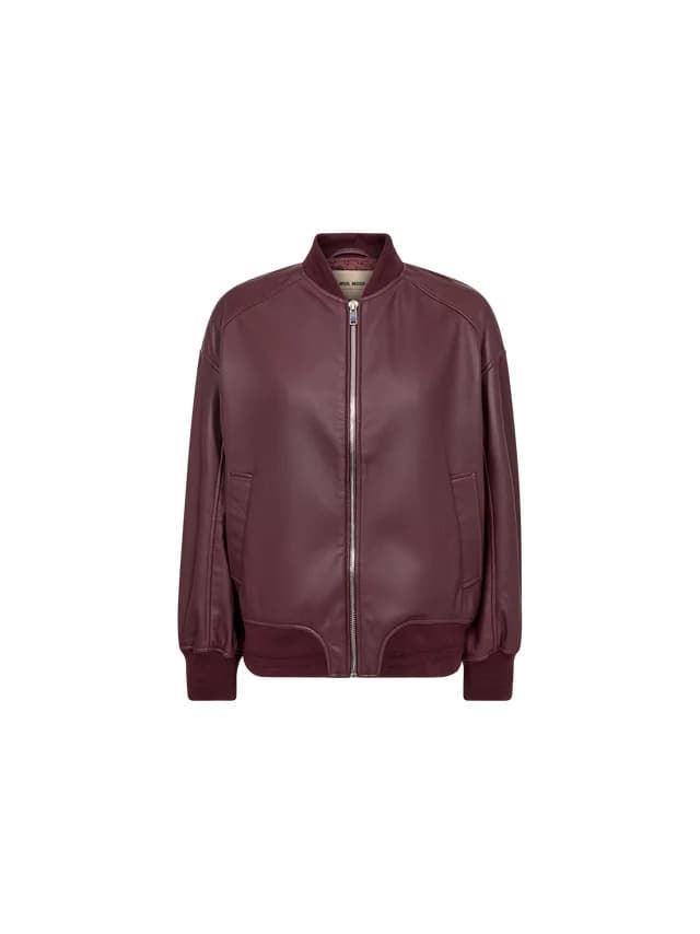 MOS MOSH Bomber de Piel Ruby - Imagen 5