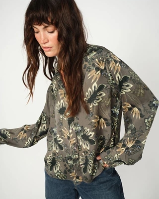 MOS MOSH Camisa Abina Floro - Imagen 1