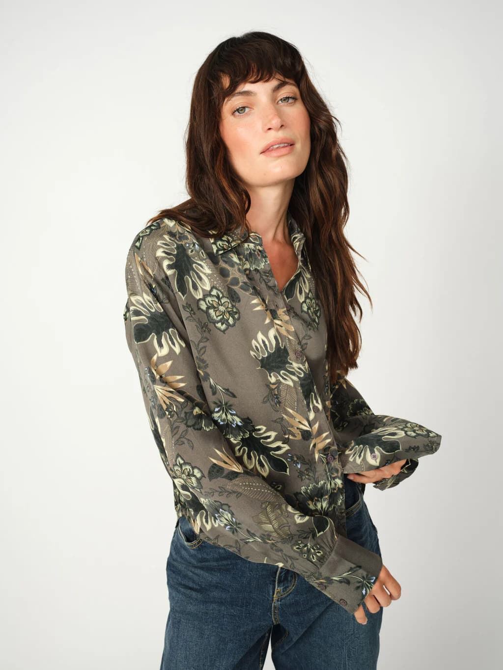 MOS MOSH Camisa Abina Floro - Imagen 2