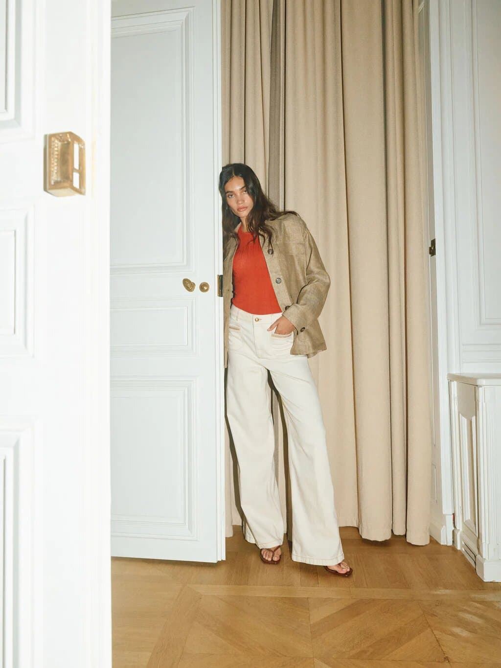 MOS MOSH Jeans Colette Clay - Imagen 1