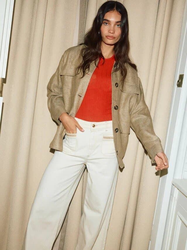 MOS MOSH Jeans Colette Clay - Imagen 2