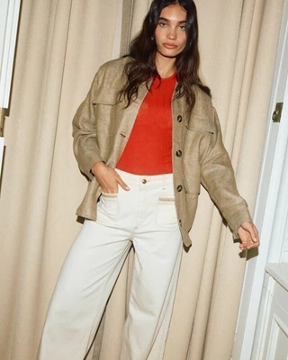 MOS MOSH Jeans Colette Clay - Imagen 2