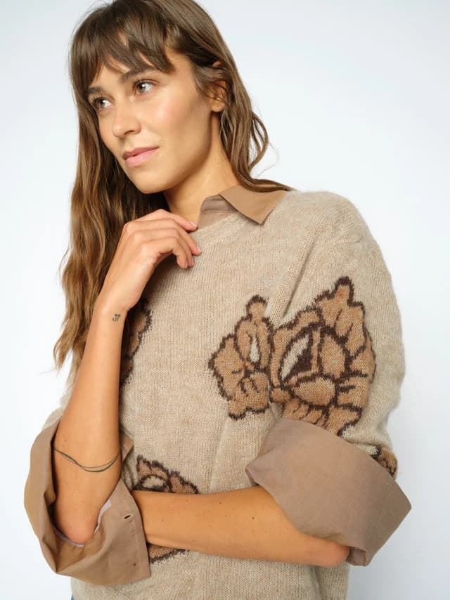 MOS MOSH Sweater de Punto POPLI - Imagen 4