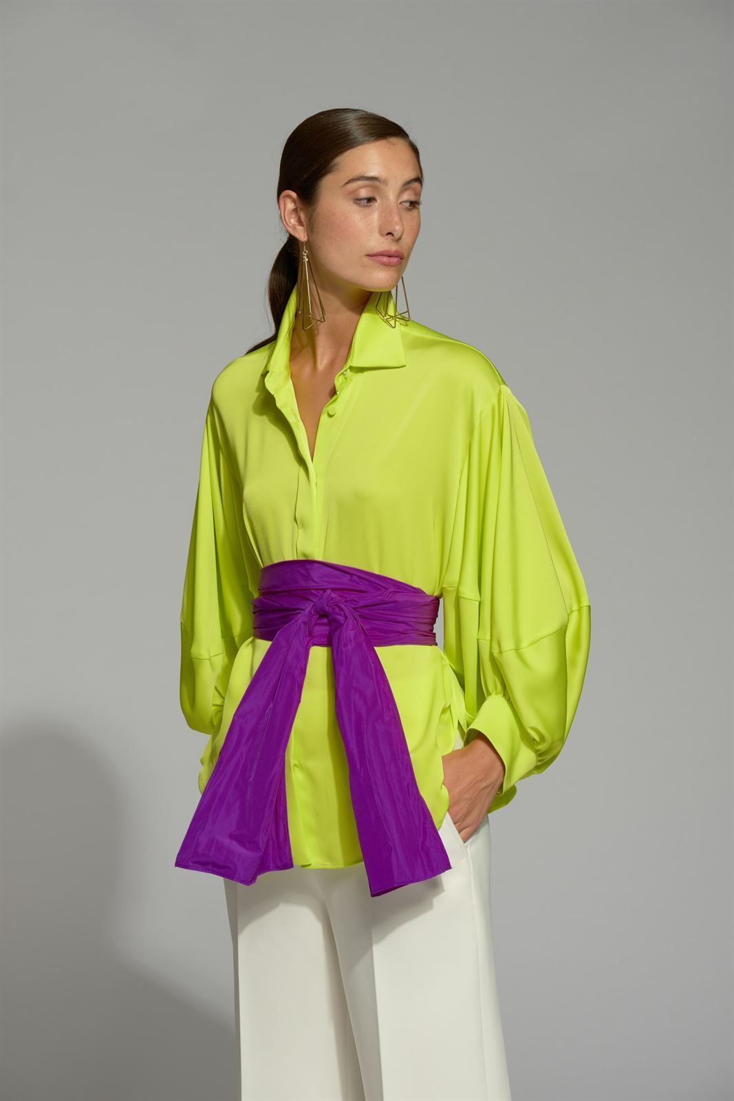 MOSKADA Blusa ADELFA Blanca - Imagen 5