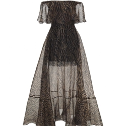 PERTEGAZ Vestido Animal Print - Imagen 1