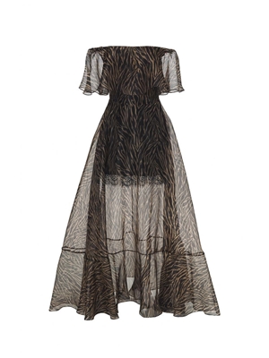 PERTEGAZ Vestido Animal Print - Imagen 1