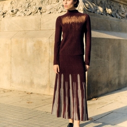 SITA MURT Falda Midi Radial - Imagen 2